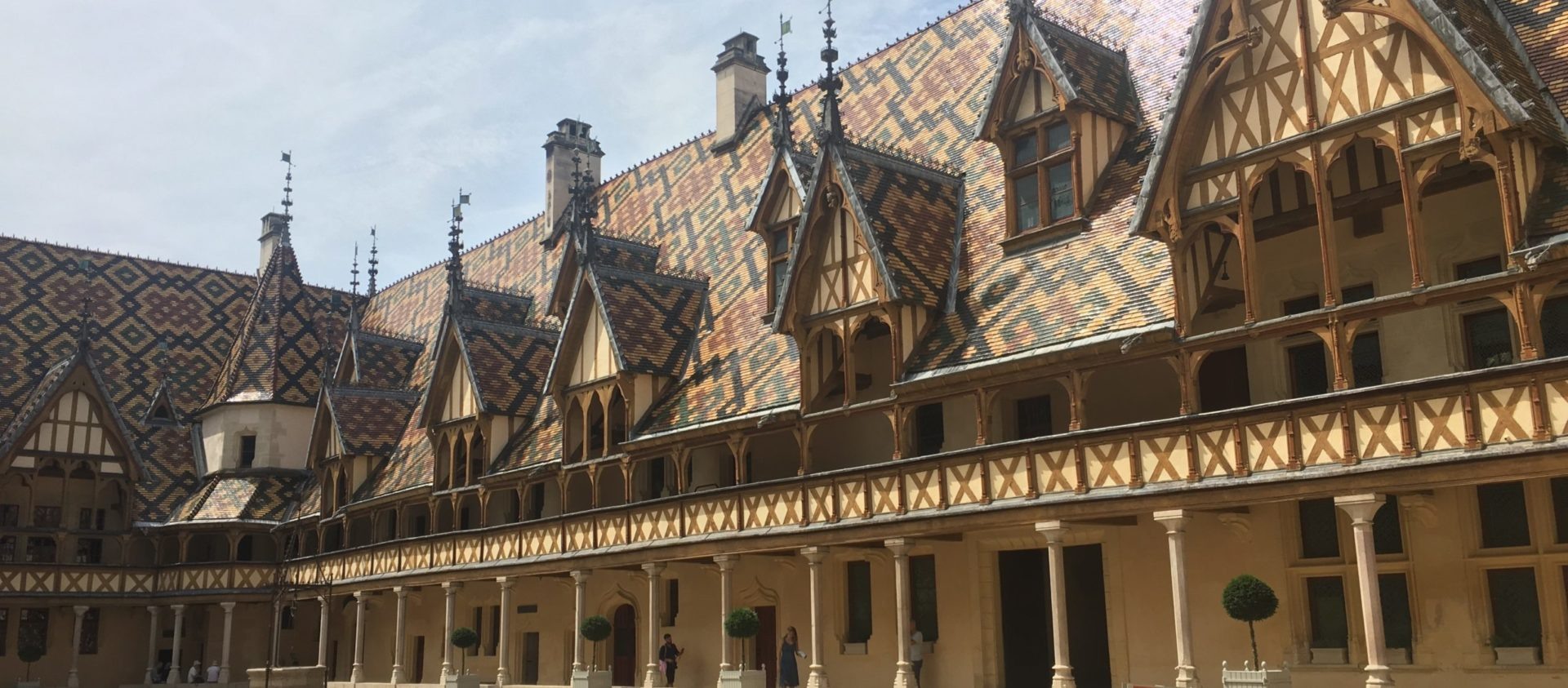 Cour intérieure des Hospices de Beaune